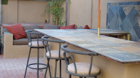 interchangeble slate bar top